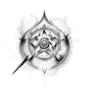 protection alchemy  tattoo design idea