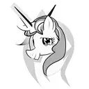 my little pony unicorn tattoo design idea