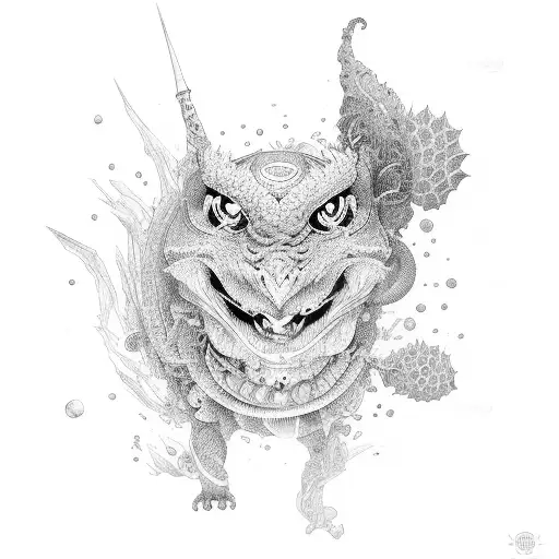 gojo satoru tattoo design idea