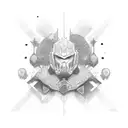 gojo satoru tattoo design idea