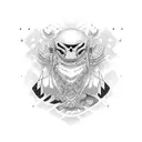gojo satoru tattoo design idea