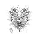 gojo satoru tattoo design idea