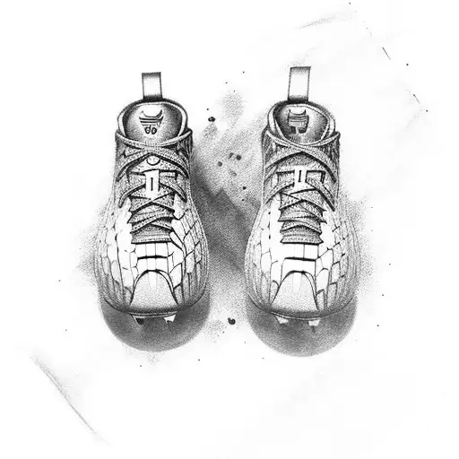 boots Soccer Adidas Predator with ballon Soccer Mikasa tattoo design idea