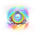 Rainbow bridge tattoo design idea