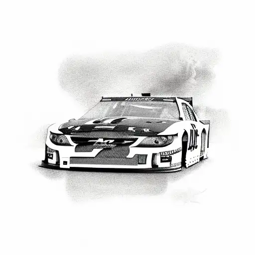 nascar tattoo design idea