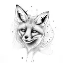 Fox , little prince tattoo design idea