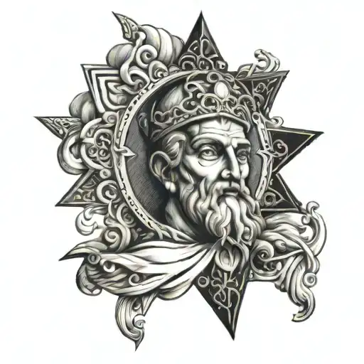 religious   tattoo design idea