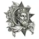 religious   tattoo design idea