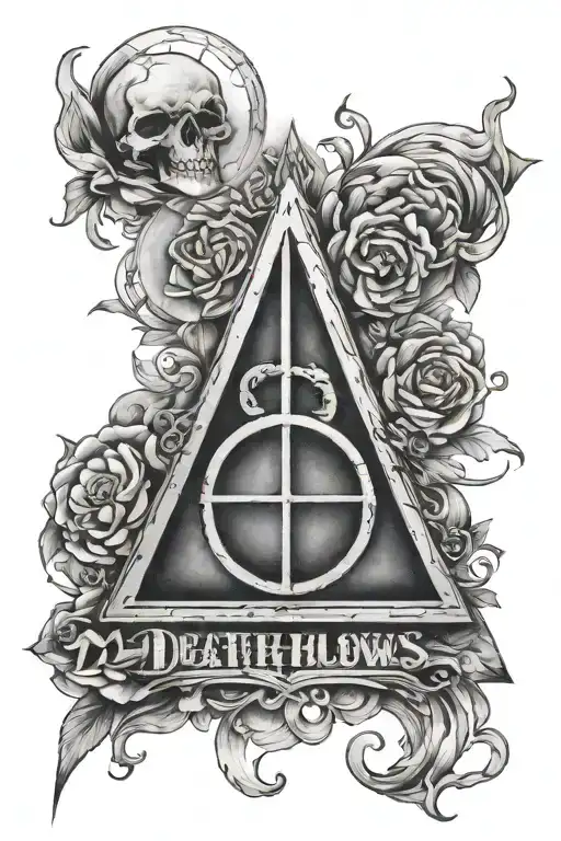 Deathly Hallows, New Beginnings tattoo design idea