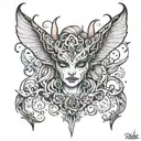 lillith diablo 4 tattoo design idea