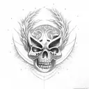 the black parade  tattoo design idea