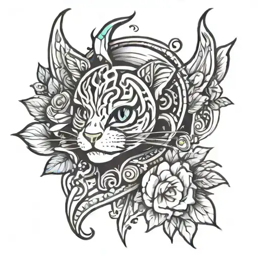 linework for my nephew named Jaxon cute tattoo design idea