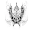 kali linux tattoo design idea