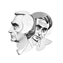 carl sagan  tattoo design idea