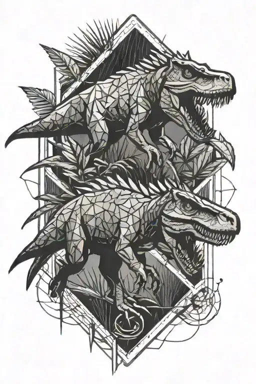 Jurassic park   tattoo design idea