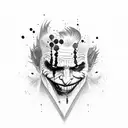 joker tattoo design idea