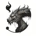 Elden ring video game character sleeve tattoo design idea