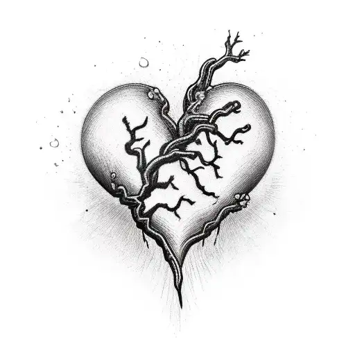 Buy Broken Heart Torn Heart Dripping Worn Shattered Heart Tattoo  Illustration Vector Love Romantic Design Graphic Symbol Style Art SVG PNG  JPG Online in India - Etsy