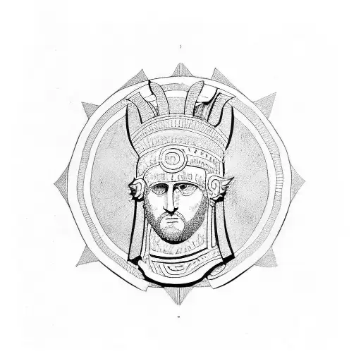 Rome spqr tattoo design idea