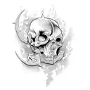 Necromancer  tattoo design idea