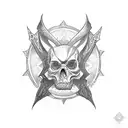 Necromancer  tattoo design idea