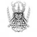 cuauhtemoc tattoo design idea