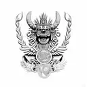 cuauhtemoc tattoo design idea