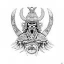cuauhtemoc tattoo design idea