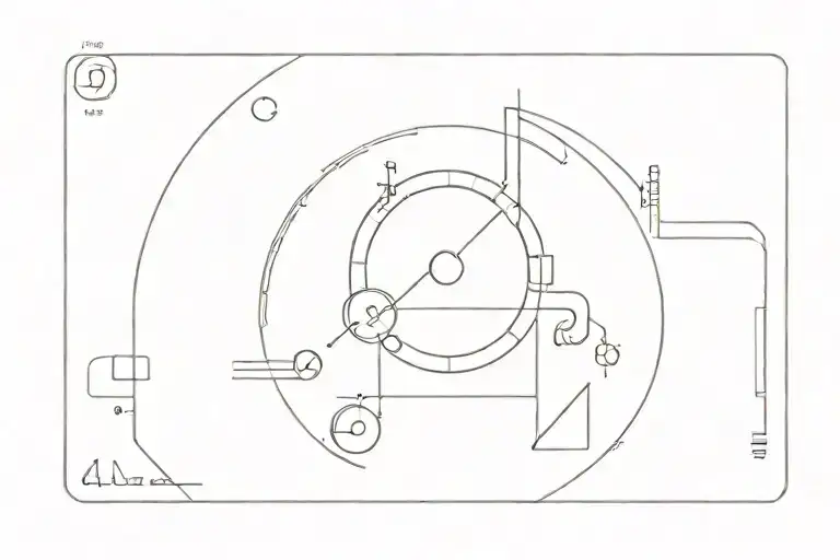 media player progress bar stopped half way at 42:59 with pause and play buttons under the progress bar tattoo design idea