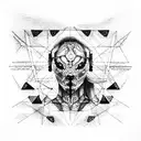 cyberpunk edgerunners tattoo design idea