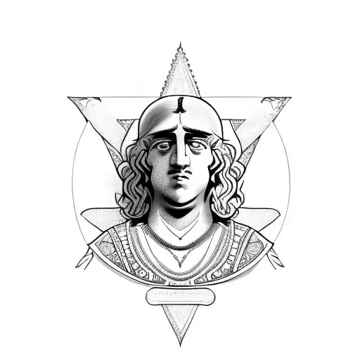 Alexander the Great  tattoo design idea