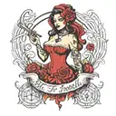 bitches aint loyal tattoo design idea