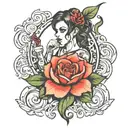 bitches aint loyal tattoo design idea