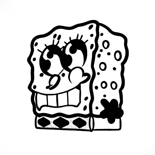 SPONGEBOB tattoo design idea