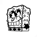 SPONGEBOB tattoo design idea