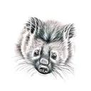 tasmanian devil tattoo design idea