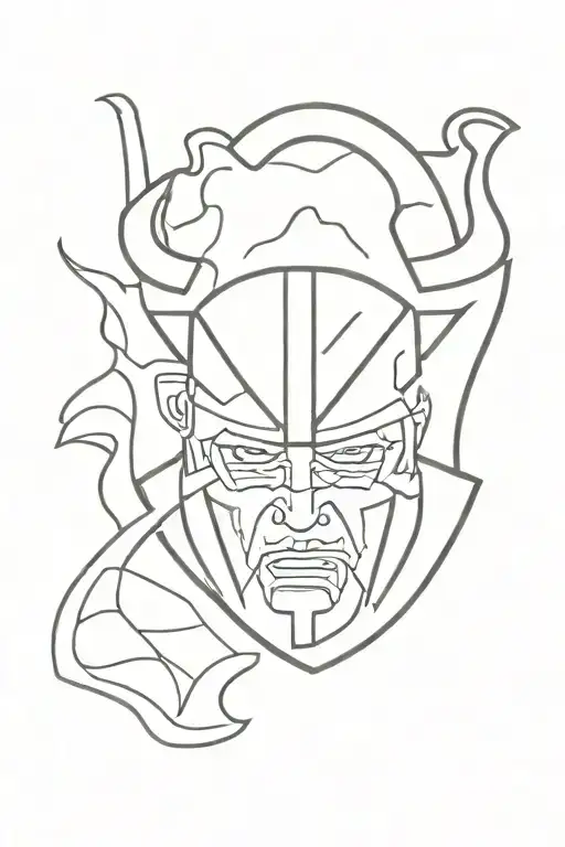 raiders logo tattoo design idea