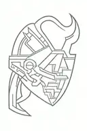 raiders logo tattoo design idea
