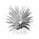 Palm Tree tattoo design idea