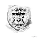 Palm Tree tattoo design idea