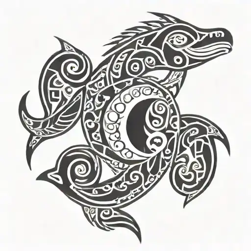 Belize seal tattoo design idea