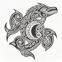 Belize seal tattoo design idea