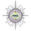 enlightenment healing tattoo design idea