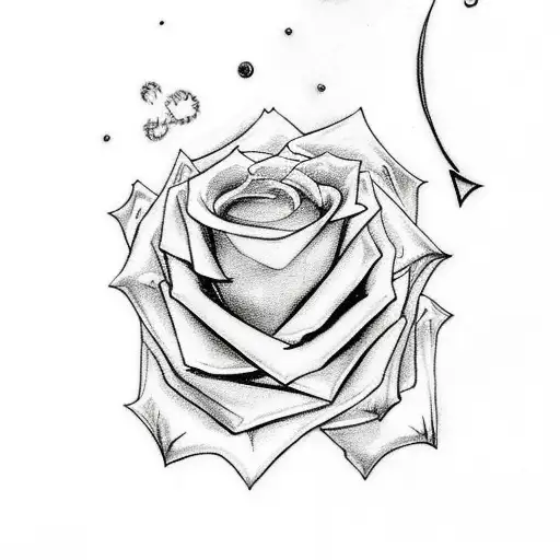 my sunshine is aquarius and i want roses and swords in my tatoo plus a writing serendipity tattoo design idea