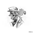 dr jekyll and mr hyde inspired  tattoo design idea