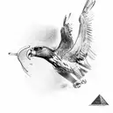 Egyptian Eagle, Solomons Turtle, Fighting Kiwi tattoo design idea