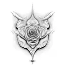 ripped skin tattoo design idea