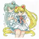 sailor moon tattoo design idea