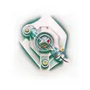 hydraulic cylinder arm tattoo design idea