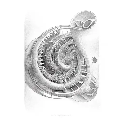 the words "biological speculation" with the fibonacci sequence under it tattoo design idea